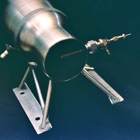 'Maggie Muggs' experimental low-speed ramjet engine (c) 2004 Larry Cottrill